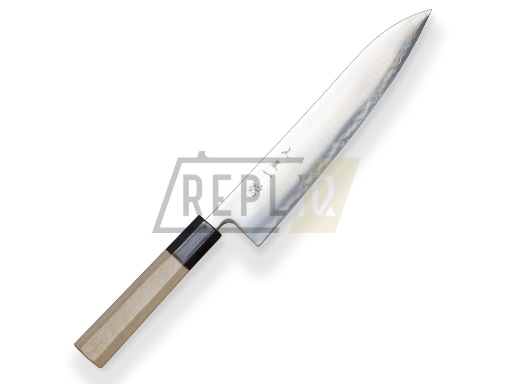 Nůž Chef/Gyuto 240 mm Hokiyama Tosa-Ichi White Octagonal  + Doprava zdarma na další nákup