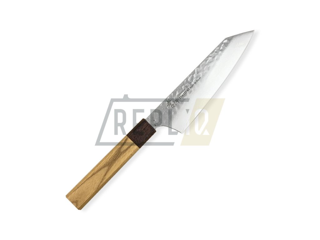 24917 1 nuz wa kengata santoku 160mm sakai takayuki vg 10 zelkova oktagon
