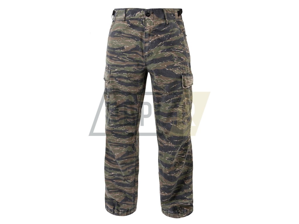 Kalhoty VINTAGE VIETNAM ERA TIGER STRIPE CAMO  + Doprava zdarma na další nákup