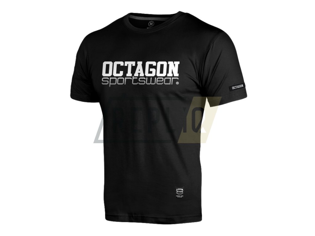Pánské triko Octagon Sportswear black