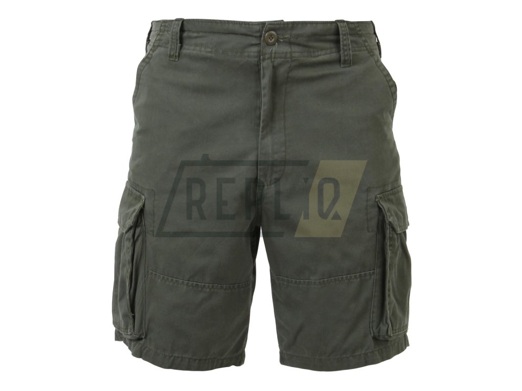Kraťasy VINTAGE PARATROOPER ZELENÉ (velikost 3XL)