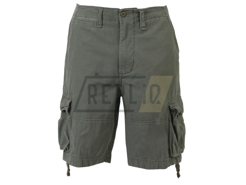 Kraťasy VINTAGE INFANTRY UTILITY ZELENÉ