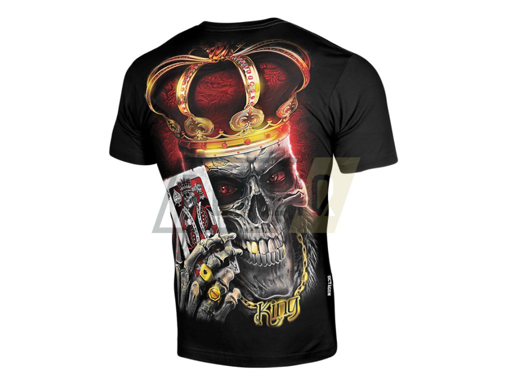 Pánské triko Octagon King 2 black