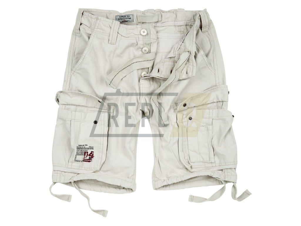 Kraťasy AIRBORNE VINTAGE BÍLÉ