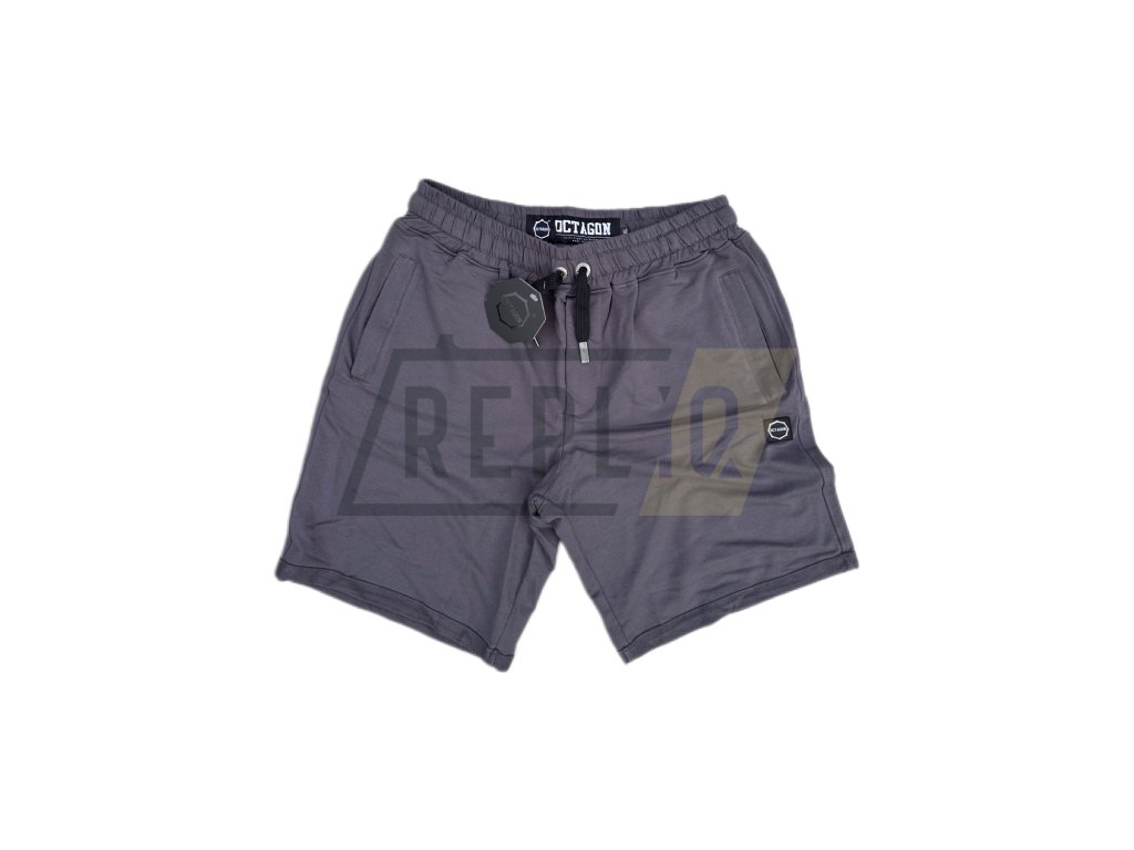 Octagon Šortky bavlněné Fight Wear anthra (Velikost XL)