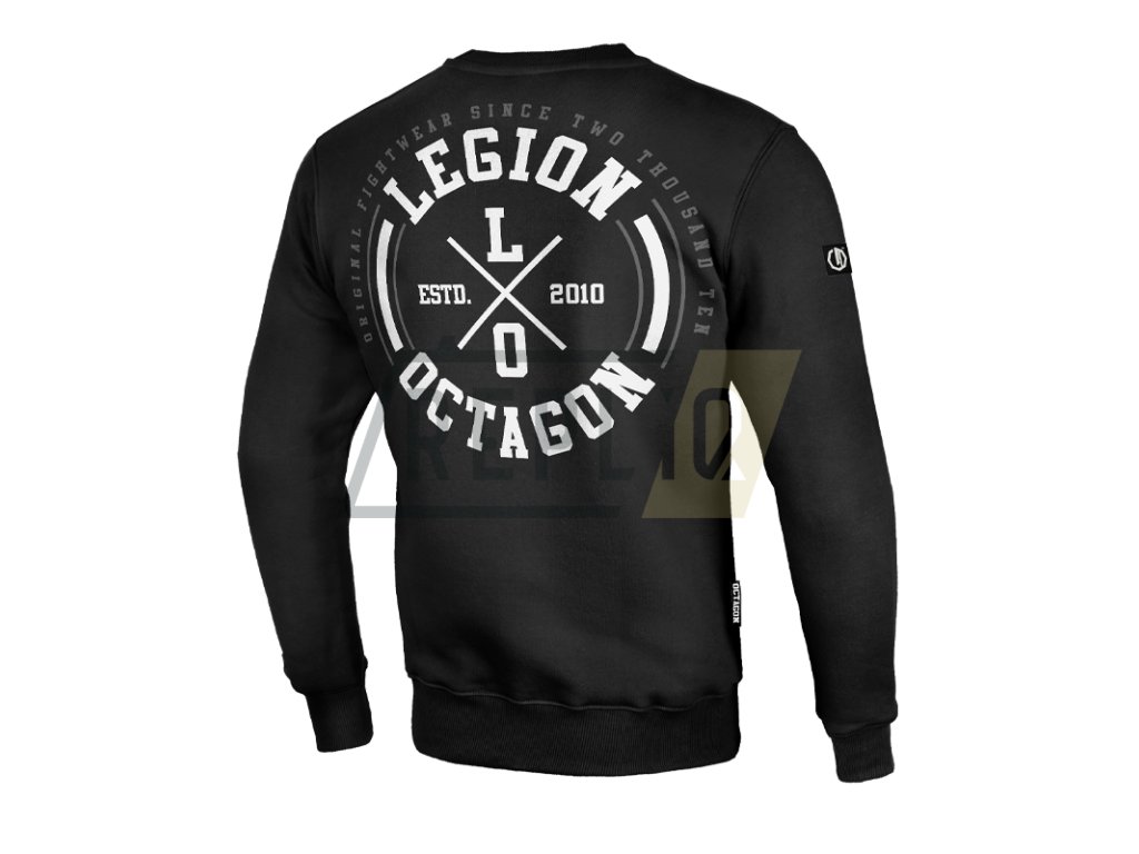 Pánská mikina s kapucí Octagon LO black (Velikost M)