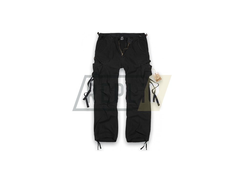 Kalhoty M65 vintage ČERNÉ (velikost 3XL)
