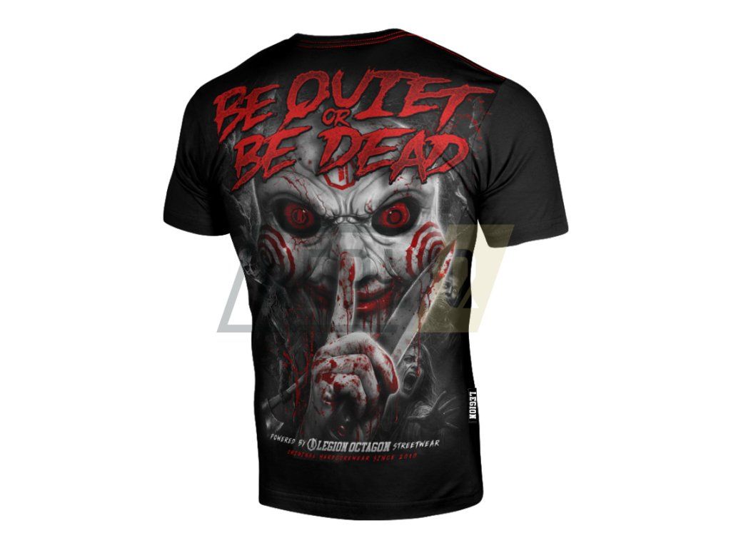 Triko Legion Octagon Be Quiet or Be Dead 2026 (Velikost L)