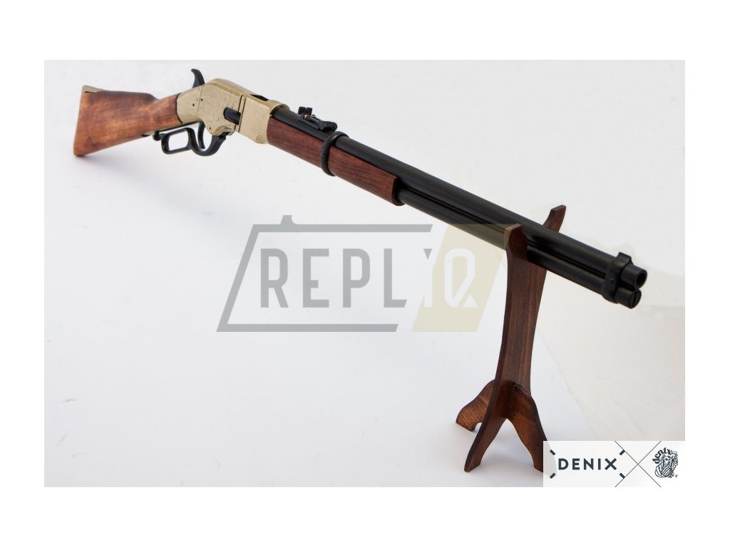 Puška Winchester mod.66 - USA 1866 (mosaz) + Voucher na další nákup l  REPLIQ.CZ