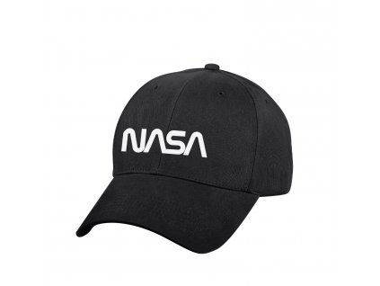 Čepice baseball NASA ČERNÁ