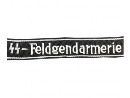 cuff title ss feldgendarmerie