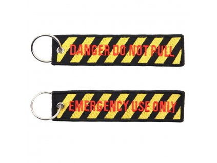 Klíčenka DANGER DO NOT PULL