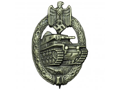 panzer badge in bronze producer assmann