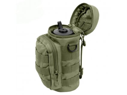 Obal MOLLE na láhev ZELENÝ