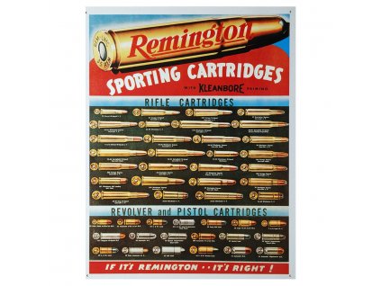 Cedule REMINGTON - náboje