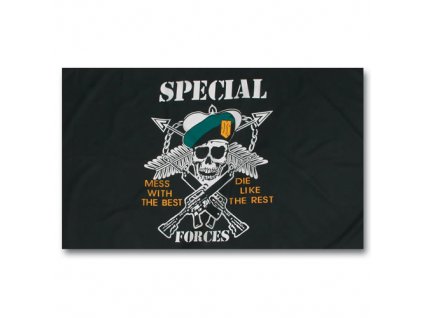 Vlajka motiv US SPEC.FORCES