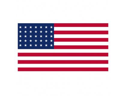 Vlajka USA 48 hvězd
