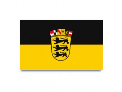 Vlajka BÁDENSKO-WÜRTTEMBERSKO
