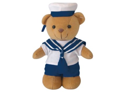 Hračka TEDDY medvídek NÁMOŘNÍK 20 cm