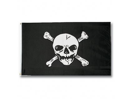 Vlajka PIRÁT (JOLLY ROGER)
