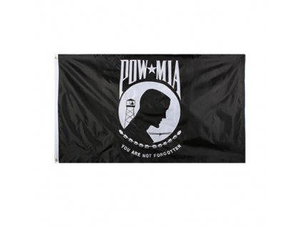 Vlajka DELUXE POW-MIA ČERNÁ 90 x 150 cm