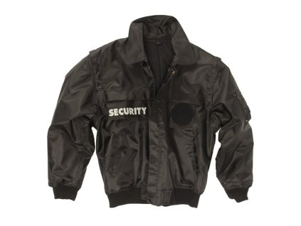 Bunda SECURITY s odepínacími rukávy ČERNÁ (velikost 3XL)