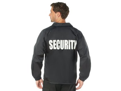 Bunda SECURITY ENFORCEMENT COACHES ČERNÁ (velikost 3XL)