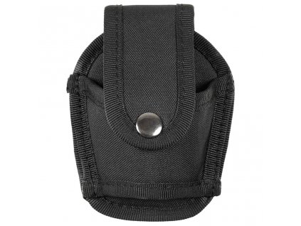Pouzdro na pouta otevřené nylon ČERNÉ
