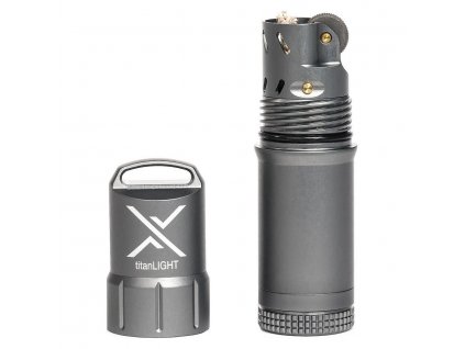 Zapalovač titanLIGHT™ voděodolný ŠEDÝ  + Doprava zdarma na další nákup