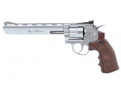 Vzduchový revolver ASG Dan Wesson 8" Silver 4,5mm  + Doprava zdarma na další nákup