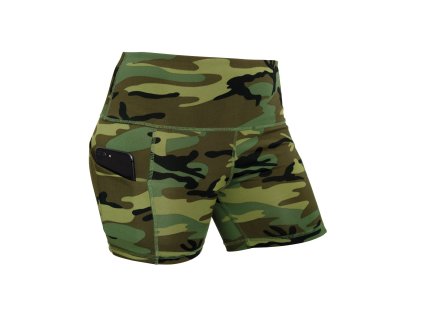 Kraťasy dámské WORKOUT elastické WOODLAND (velikost XL)