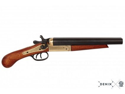 denix Double barrel pistol USA 1868