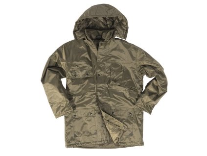 Bunda DUBON s kapucí ZELENÁ (velikost L)