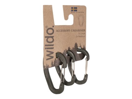 Karabiny WILDO set 3 ks ZELENÉ
