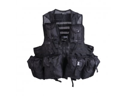 Vesta taktická MODULAR SYSTEM s 8 kapsami ČERNÁ