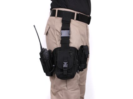 Pouzdro stehenní RIG univerzální ČERNÉ  + Doprava zdarma na další nákup