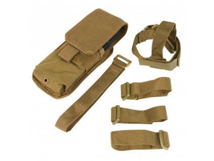 Sumka MOLLE na zásobník M16 k pažbě COYOTE BROWN