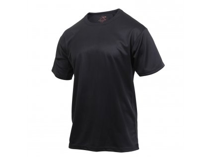 Triko funkční rychleschnoucí Quick Dry Moisture Wicking ČERNÉ