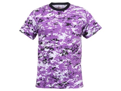 Triko DIGITAL VIOLET CAMO (velikost XXL)