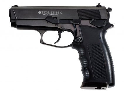 Vzduchová pistole Ekol ES 66 Compact černá 4,5mm  + Terče vzduchovkové Venox 100ks