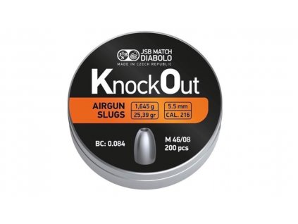 Diabolo JSB KnockOut Slugs 5,5mm 200ks