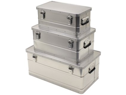 Bedny přepravní ALU sada 3ks - 34/55/100litrů + Doprava zdarma na další nákup