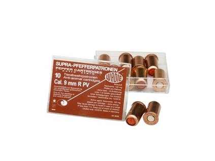 Náboj pepřový R PV SUPRA PFEFFER 9 mm 10ks revolver