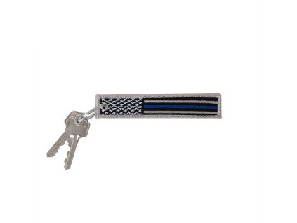 Klíčenka vlajka USA MODRÁ linka