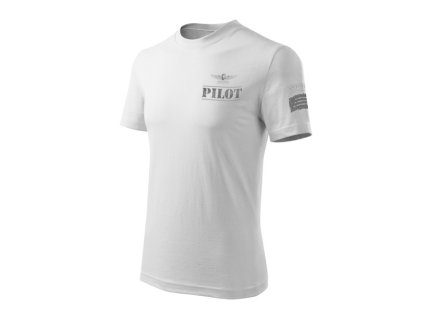Triko PILOT BÍLÉ (velikost XXL)