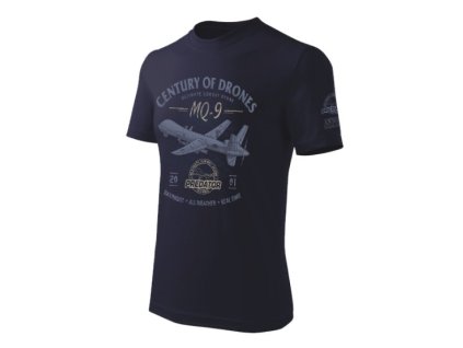 Triko dron MQ-9 REAPER TMAVĚ MODRÉ (velikost S)