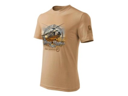 Triko s vrtulníkem Mi-171Š Flying Hippos (velikost M)