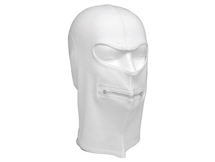 Kukla ITALSKÁ s ústním otvorem na zip BÍLÁ nová