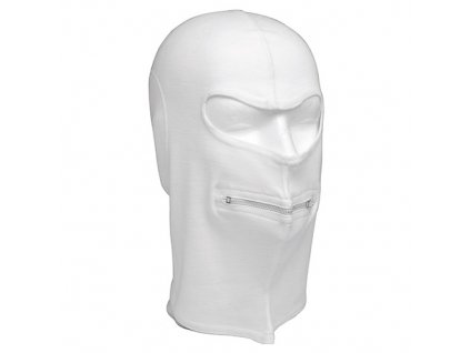 Kukla ITALSKÁ s ústním otvorem na zip BÍLÁ nová