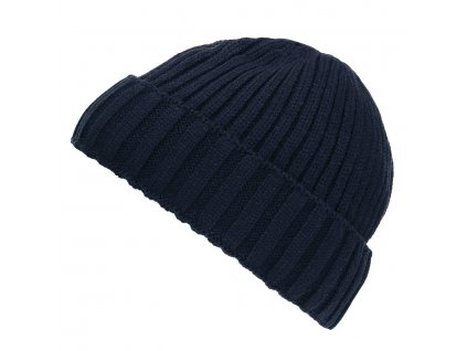 Čepice pletená EXTREME BEANIE se zateplením MODRÁ